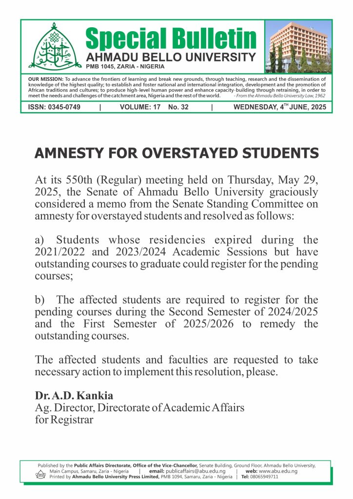 ahmadu bello university